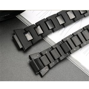 Correa de reloj para <span class=keywords><strong>Casio</strong></span> DW-5600 DW-6900 <span class=keywords><strong>GW</strong></span>-M5610 DW-9600 Series, pulsera de plástico y acero inoxidable con herramientas - Product Image 4