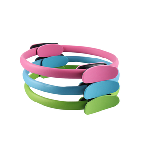 Anillo de Yoga y Pilates Circular de EVA Morado, Ecológico y Duradero, Modelo BST240825-01, Fabricado en China por <span class=keywords><strong>BSTAR</strong></span>, Empacado en Bolsa de Polietileno - Product Image 1