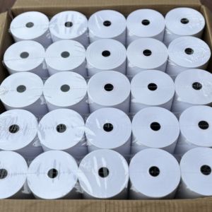 Prezzo di fabbrica di qualità Premium rotolo di carta termica 80mm X 80mm per sistema POS ATM carta di credito macchina <span class=keywords><strong>Fax</strong></span> - Product Image 3