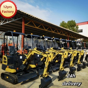 Venta directa de fábrica Excavadora minera 0,8 Ton 1,5 Ton 1,2 Ton Maquinaria de construcción Excavadora de ingeniería multiusos - Product Image 6