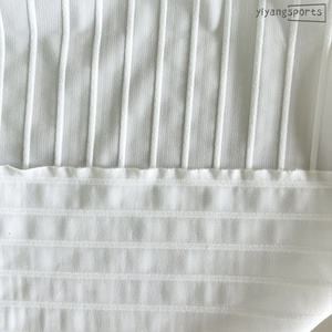 Căng Cao Màu Trắng Dệt Vải 140gsm Trọng Lượng Nhẹ Đi Xe Đạp Jersey Tay Áo Cánh Tay Vải Cho Thể Thao Và In Ấn - Product Image 5