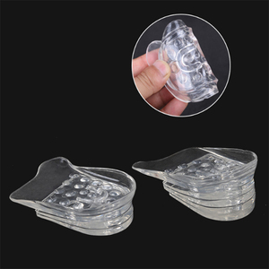 Semelle intérieure en gel de <span class=keywords><strong>silicone</strong></span> rehaussée/coussin de chaussure à talon souple pour homme et <span class=keywords><strong>femme</strong></span> - Product Image 3