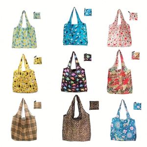 Custom Foldable Promotional Tote Bag in Canvas with Mixed Color Pattern <b>for</b> Corporate Events - Product Image 2