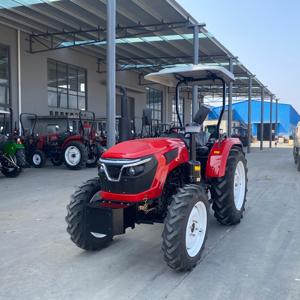 Tractor rojo 4x4 con transmisión por engranajes para uso agrícola, alto nivel de seguridad - Product Image 2
