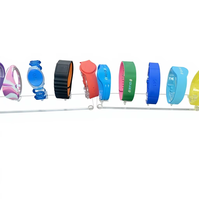 Waterproof Silicone RFID Wristband Bracelet with NFC Smart Band Lock Access Control Product for Payment