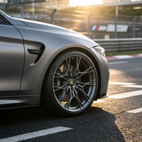 Jantes forgées monobloc 16-24 pouces gris anthracite à rayons multiples 5x112 5x120 pour BMW M Mercedes AMG Tesla Performance Tuning