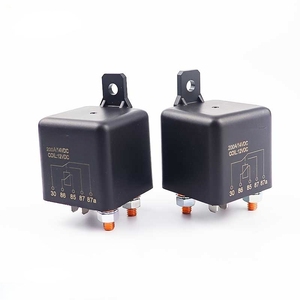 Relais automobile 12V/24V, 200A, relais à courant élevé 5 broches pour systèmes électriques automobiles - Product Image 1