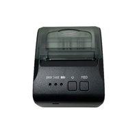 Printer Portabel Mini Bluetooth WODEMAX 58mm dengan Antarmuka USB Blue Tooth untuk Label Termal