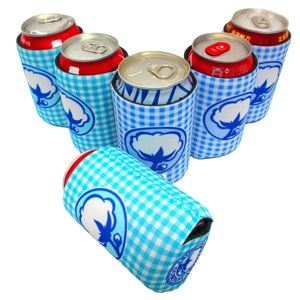 Neoprene Funny Ball Can Cooler Sleeve 12oz Insulated Waterproof Can for Sport Themed Birthday - Product Image 2