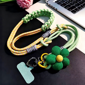 Dragonne de téléphone extra épaisse et durable, multifonctionnelle, à porter en bandoulière, à la main ou autour du cou, pour hommes et femmes, idéale pour l'escalade en extérieur - Product Image 1