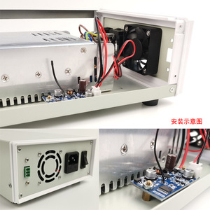 Smart Temperature Control <b>Fan</b> Module 120x120x25mm 3-Speed Regulation 6-70VDC <b>Computer</b> Case Cooling - Product Image 1