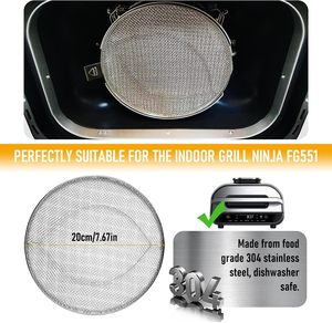 Protector Antisalpicaduras de Doble Capa Compatible con las Parrillas <span class=keywords><strong>Ninja</strong></span> AG300, IG651 y IG601. - Product Image 2