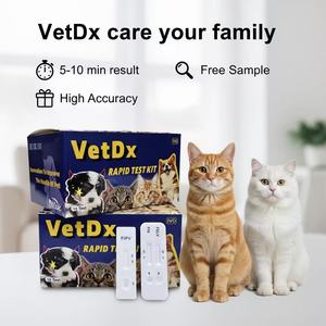 Professioneller Testlaborhersteller für veterinärmedizinische Diagnostikinstrumente, Feline FHV <span class=keywords><strong>Herpes</strong></span> FCV/FHV Kombinationskits für Katzen - Product Image 1