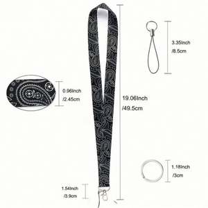 Divertidos Cordones de Dibujos Animados para Cuello, para Tarjetas de Identificación, Tarjetas de Crédito, Cuerdas para Colgar, Llaveros, Accesorios para Teléfonos - Product Image 5