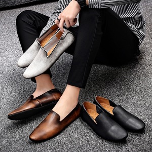 <span class=keywords><strong>Mocasines</strong></span> <span class=keywords><strong>de</strong></span> Cuero Genuino para Hombre <span class=keywords><strong>de</strong></span> Alta Calidad, Planos, Transpirables, Duraderos, con Suelas <span class=keywords><strong>de</strong></span> Goma, para Uso Diario, Conducir y <span class=keywords><strong>Vestir</strong></span> - Product Image 6