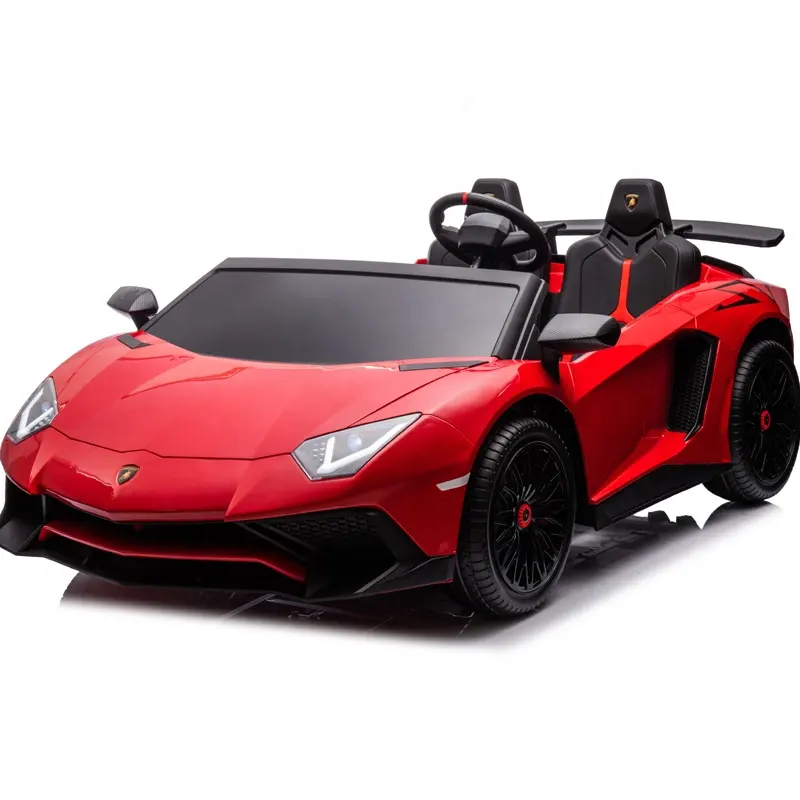 Popular 24V children ride on car 2.4G R/C kids sport car with two scissor doors