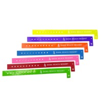 Bracelets composites promotionnels Impression de logo personnalisé Formes uniques pour la marque