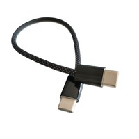 Câble de données de type C USB-C en nylon de 1m en gros avec chargeur rapide pour iPhone 15 tresse en résille