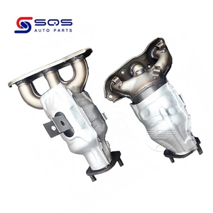 Collecteur <span class=keywords><strong>d</strong></span>'échappement catalytique SQS OEM/ODM pour Mitsubishi Outlander, Peugeot, Citroën C-CROSSER 3.0V6 - Product Image 4