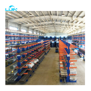 LIJIN shelves cantilever storage racking install car roof rack Cantilever racking