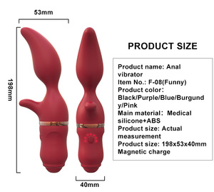 AIERSHA Produits sexuels érotiques pour adultes Série de vibrateurs Masturbateur féminin Masseur en silicone pour point G - Product Image 3