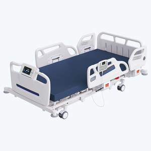 Cama de Hospital Eléctrica de 8 Funciones para Cuidados Intensivos, Cama de Paciente Eléctrica para Cuidados a Largo Plazo con Control de Enfermería - Product Image 6