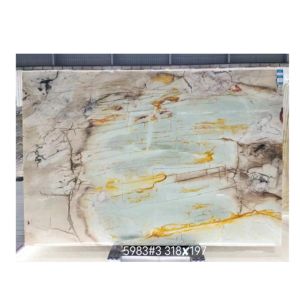 Losas de Cuarcita Cristal <span class=keywords><strong>Laguna</strong></span> de 18 mm, Mármol Cristallo Tiffany, Encimera de Baño, Revestimiento de Paredes para Hoteles, Encimera de Cocina - Product Image 2