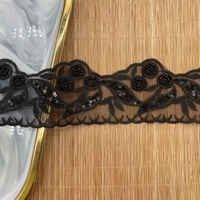 Nouvelle dentelle brodée de perles et de sequins, style tube, pour la mode, la décoration intérieure et les accessoires vestimentaires