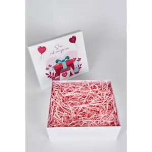 Caja Blanca Personalizada con Diseño Floral para Suministros del Día de San Valentín (Tamaños 20x20 y 25x30) - Product Image 4