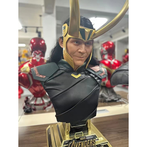 Célèbre Film <span class=keywords><strong>Figure</strong></span> <span class=keywords><strong>Loki</strong></span> Bust Super Heroes Statue - Product Image 1
