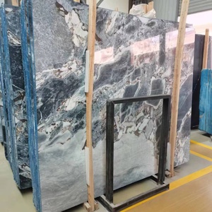 Marbre Calacatta Nero, Marbre Elephant <span class=keywords><strong>Mily</strong></span> Blue Galaxy, Grand Plaque Polie pour <span class=keywords><strong>Villa</strong></span>, Caractéristique Imperméable - Product Image 2