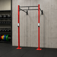 Barre de traction murale personnalisable avec logo, en acier robuste, multi-prise, pour squat, équipement de fitness et d'entraînement à domicile