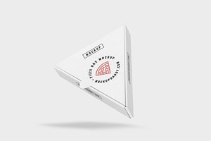 Scatole <span class=keywords><strong>per</strong></span> Fette di <span class=keywords><strong>Pizza</strong></span> Personalizzate con Logo, Contenitori Triangolari Monouso in Cartone <span class=keywords><strong>per</strong></span> Singole Fette - Product Image 2