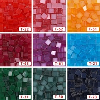 Современная квадратная мозаичная плитка из акриловой смолы 5x5 мм, производство Китай, для рукоделия и творчества - бренд Buenoarte