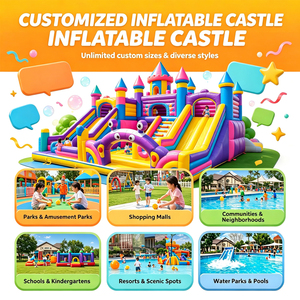 Château Gonflable Commercial Bleu en PVC de Haute Qualité, Grande Taille 20m, Hauteur 50cm, pour Adultes, Usage Extérieur, Modèle Buncy Jumping Fly <span class=keywords><strong>Man</strong></span>, Vente Chaude - Product Image 6