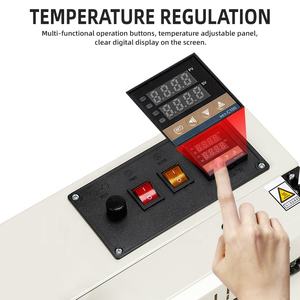 Wallepac Sigillatrice a Nastro Automatica per Sacchetti di Plastica, Mini Sigillatrice Continua ad Alta Velocità 12M/Min per Imballaggio a Caldo di Bustine e Fogli di Alluminio - Product Image 2