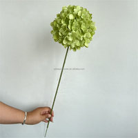 L-040 Groothandel Zijden Kunstmatige Hortensia Kleine 13cm Bloemkop Enkelvoudige Kunstbloemen voor Bruiloft Kerstmis Vaderdag CE