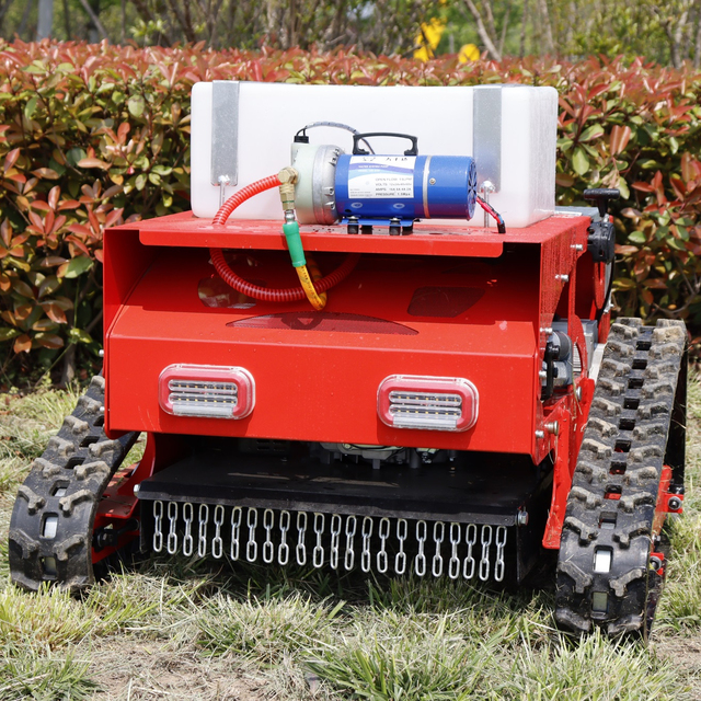 Grass Cutter Mover Remote Control Lawn Mower 4 Strokes Lawn Tractor Trimmer Brush Cutter