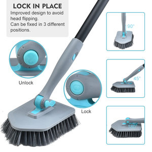 OKKiHOME <span class=keywords><strong>Brosse</strong></span> de nettoyage <span class=keywords><strong>d</strong></span>'extérieur 3 en 1, <span class=keywords><strong>brosse</strong></span> à poils rigides, puissante élimination des taches pour <span class=keywords><strong>piscine</strong></span> - Product Image 6