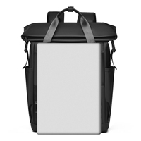 Mochila para Portátil Multicolor con Cierre Enrollable, Antirrobo, para Viajes de Negocios, con Correa de Fijación para el Trabajo y Viajes al Aire Libre