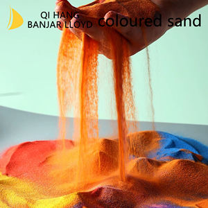 Sable naturel multicolore en pierre calcaire pour la peinture artistique, les loisirs créatifs, sable fin écologique pour l'aménagement paysager - Product Image 5