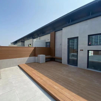 Panneaux muraux en WPC imperméables multi-tailles populaires pour l'extérieur et la maison, panneaux découpables avec solutions de conception personnalisées