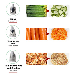 Khoai tây cà rốt dưa chuột Rau Trái Cây Công cụ Cắt pho mát nhà bếp quay bàn trống vắt tay - Product Image 3