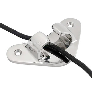 Stainless Steel Mooring Guide Butterfly Type Mirror Polished For Marine <b>Yacht</b> Fairlead Hardware - Product Image 1