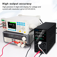 Alimentation stabilisée CC WANPTEK GA305H 30V5A pour banc de travail, électrolyse, charge de batteries et test d'âge
