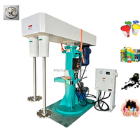 Disperseur hydraulique FKJX à grande vitesse sur mesure avec arbre en acier inoxydable 304 et moteur de qualité alimentaire pour le pré-dispersion, le mélange et le revêtement des colorants