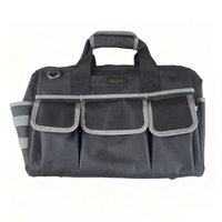 Sac à outils d'électricien durable, grande capacité, multifonctionnel, pour chantier, sac de transport professionnel pour outils à main