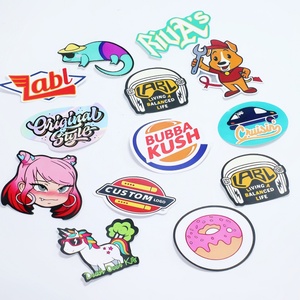 Pegatinas de vinilo troqueladas con impresión de logotipo personalizado pegatinas de dibujos animados impermeables personalizadas fabricantes etiquetas personalizadas - Product Image 3