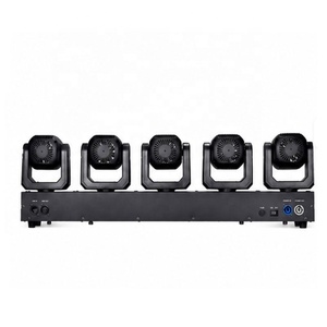 TORNADO 5x60W 540 Pan/Tilt <span class=keywords><strong>210</strong></span> Tilt RGBW 4 en 1 Barra de Luz LED Móvil para Escenario con Control DMX512 IP33 6000K para Clubes y Fiestas - Product Image 6