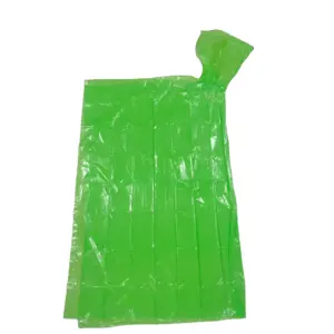 2024 fashion hot-selling raincoat for adult OEM logo emergency rain poncho cheap